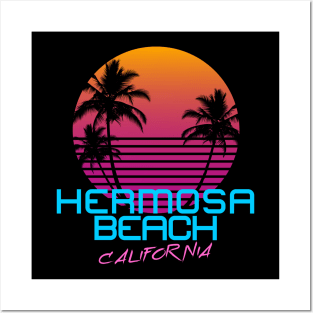 Hermosa Beach California Posters and Art